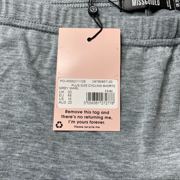 Missguided Plus Cycling Shorts - Picture 4 of 6
